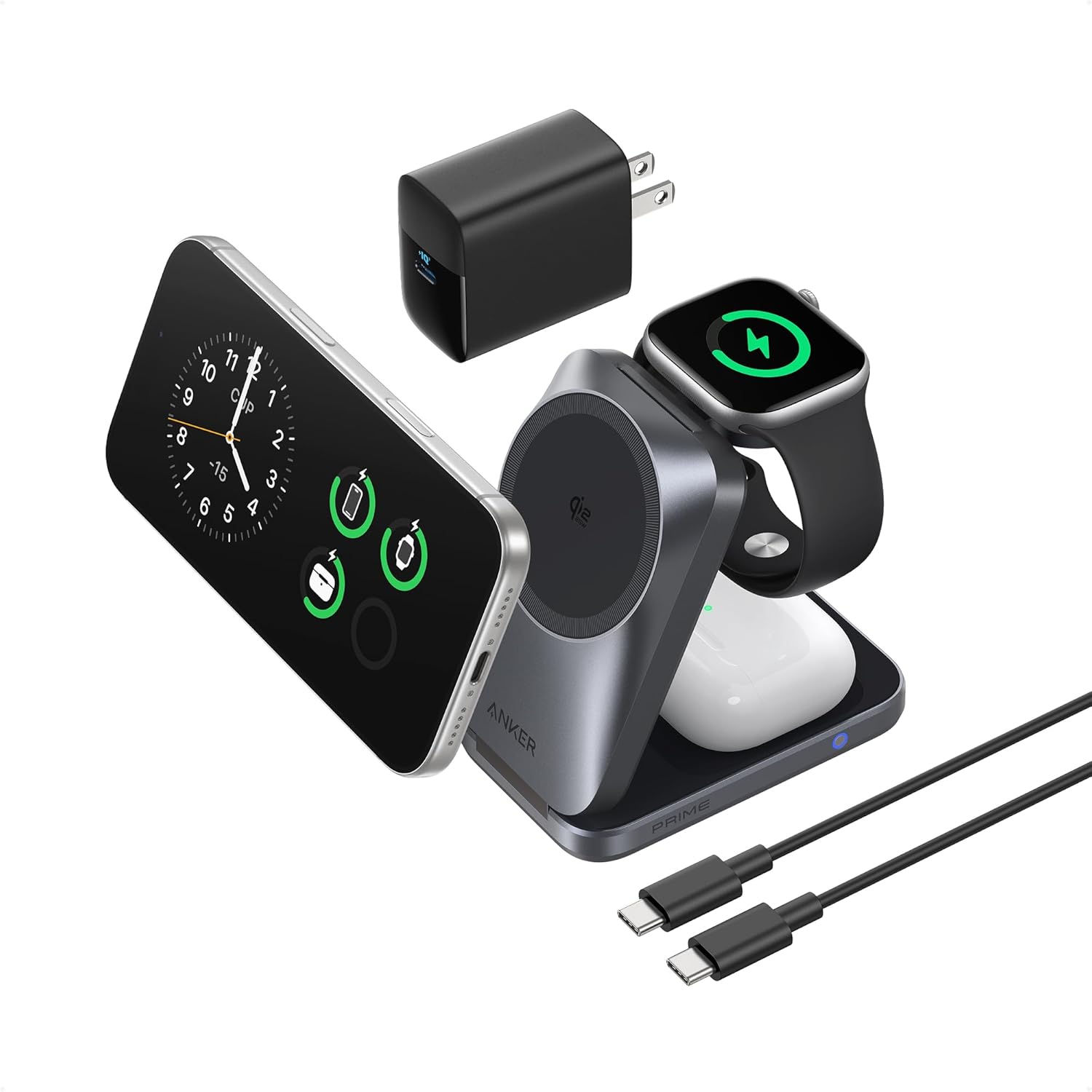 The Anker Prime 3in1 Wireless Charging Station Is $30 Off