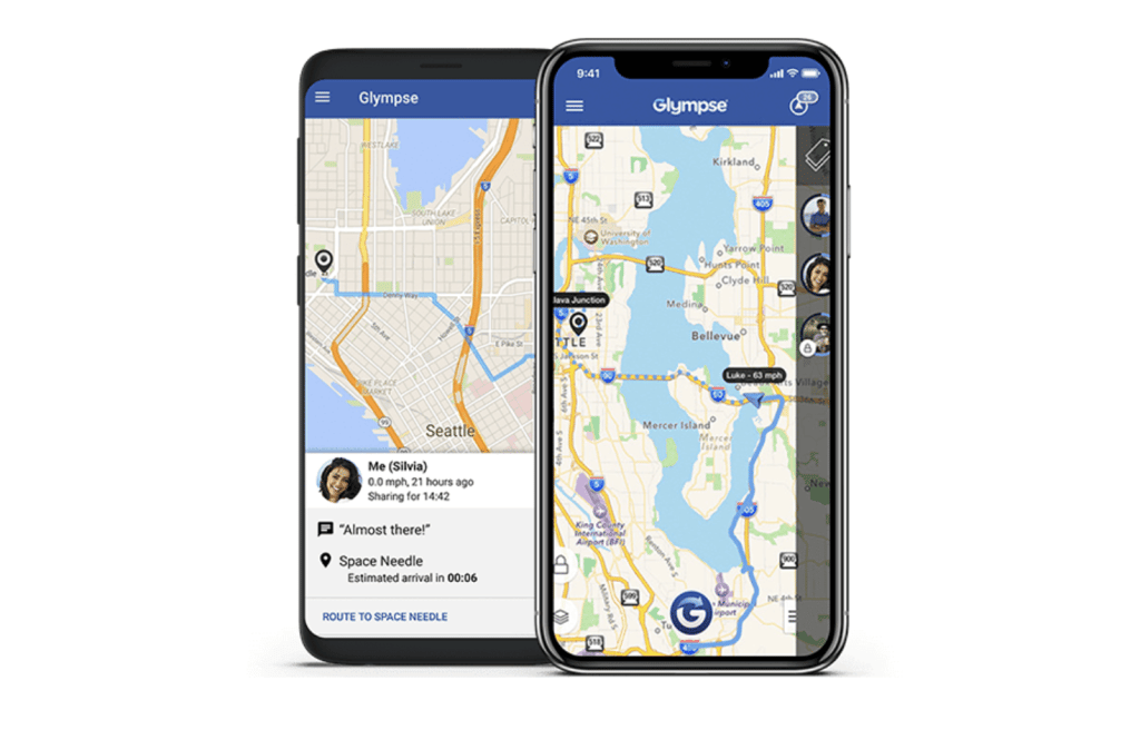 Glympse Family Tracking App for Android