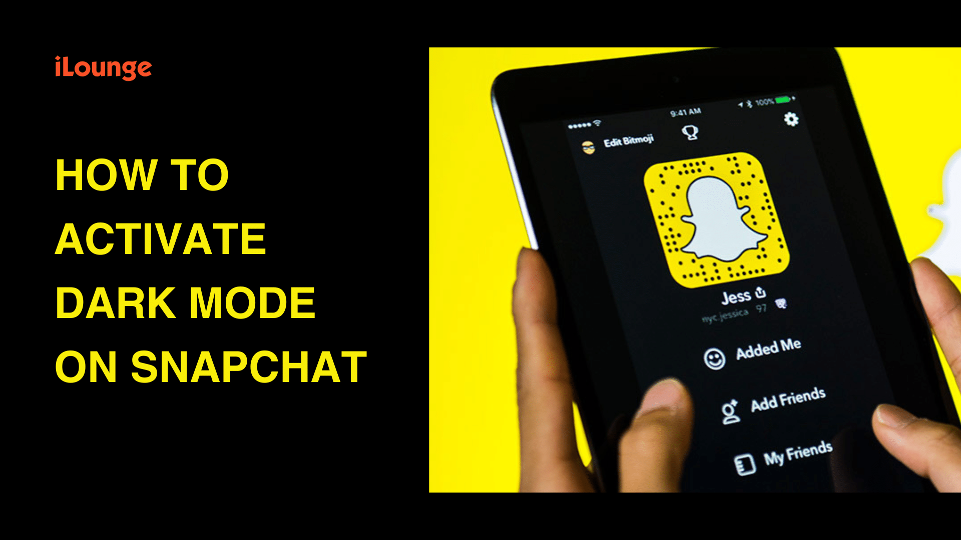 How to Activate Dark Mode on Snapchat