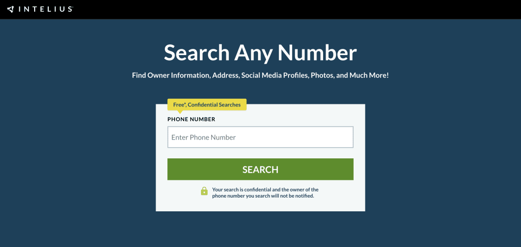 Track a Phone by the Number using Intelius